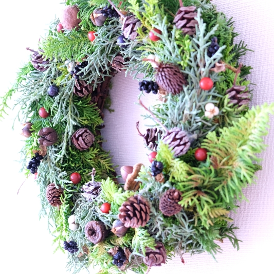 【期間限定・数量限定】クリスマスリース 25-X-3